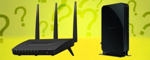 modem e router WI-FI 