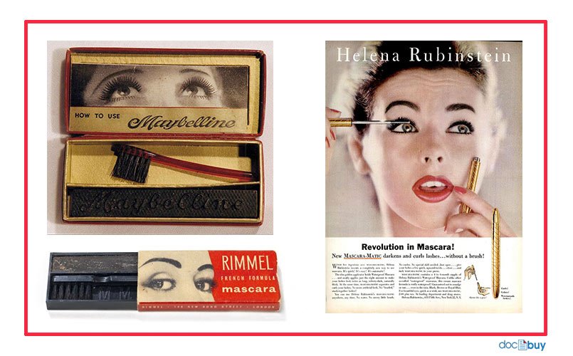 mascara occhi vintage