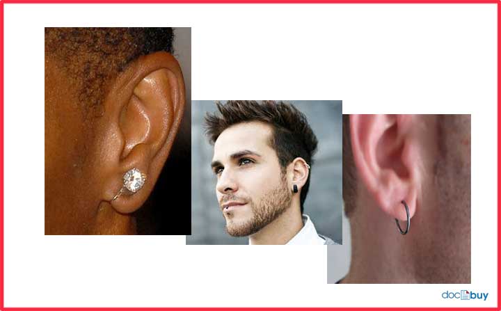 orecchini da uomo