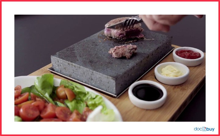 Bistecchiera Induzione Griglia In Pietra Lavica 47 Cm Royalty Line