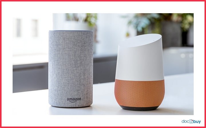 smart speaker amazon google